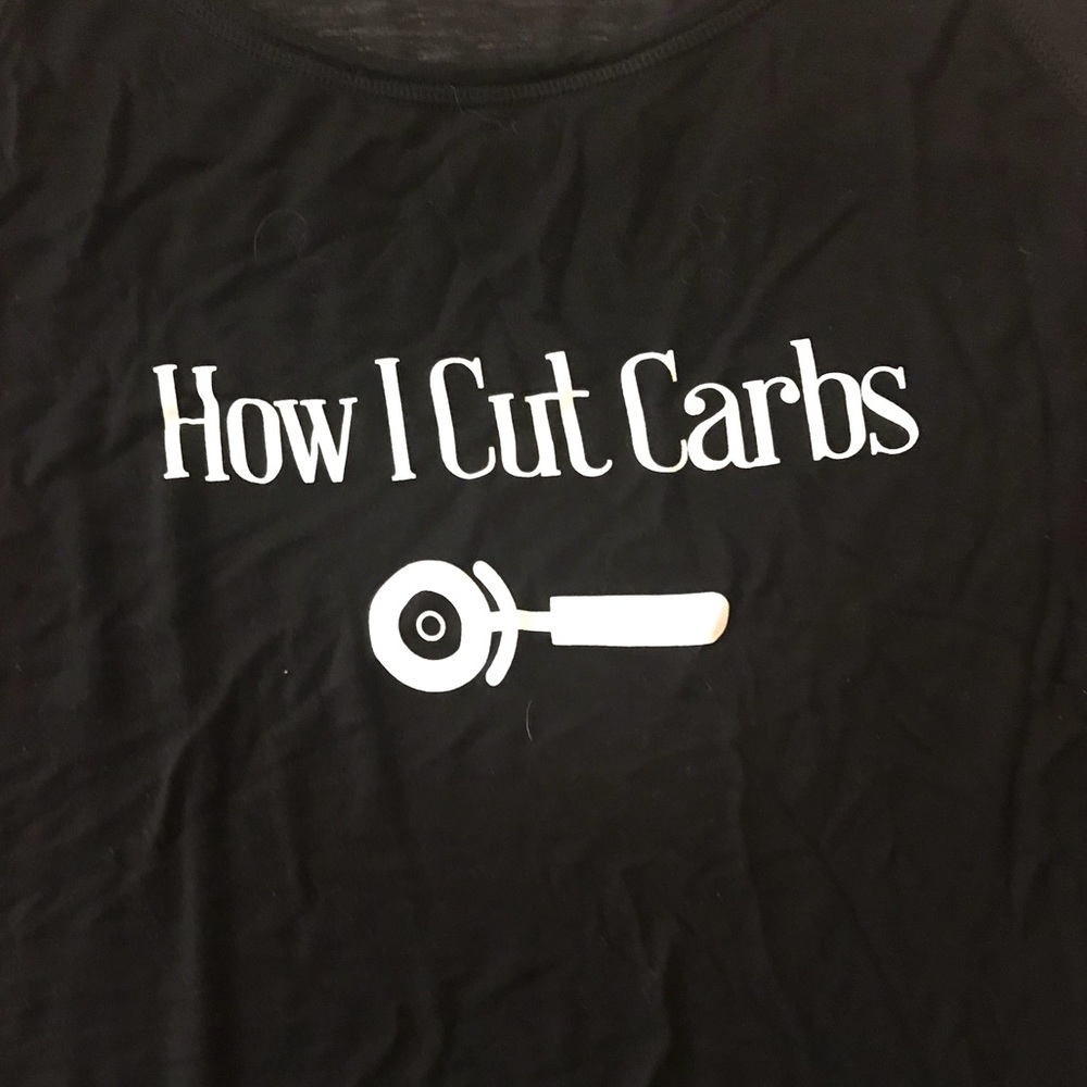 Cato Plus Size How I Cut Carbs T-Shirt- 26/28W